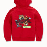 Kids Paradise Ranch Pullover Hoodie (Red)