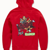Paradise Ranch Pullover Hoodie (Red)