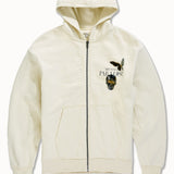 Butterfly Effect Zip Up Hoodie (Cream)