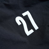 Hooligan Hooded Track Jacket (Black)