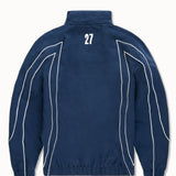 Hooligan Hooded Track Jacket (Navy)