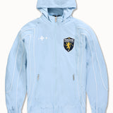 Hooligan Hooded Track Jacket (Sky Blue)