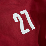 Hooligan Hooded Track Jacket (Wine)