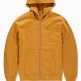SYIP Tonal Zip Up Hoodie (Cognac)