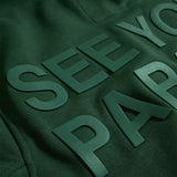SYIP Tonal Zip Up Hoodie (Dark Olive)