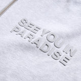 SYIP Tonal Zip Up Hoodie (Heather Grey)