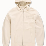 SYIP Tonal Zip Up Hoodie (Taupe Cream)