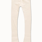 SYIP Tonal Stacked Sweatpants (Taupe Cream)