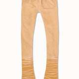 Paradise Stacked Heavyweight Sweatpants (Camel)