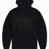 Icon Zip Up Hoodie (Jet Black)