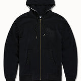 Icon Zip Up Hoodie (Jet Black)