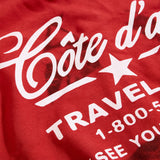 Icon Zip Up Hoodie (Red)