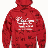 Icon Zip Up Hoodie (Red)