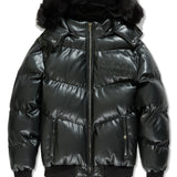 The Wild One Puffer Jacket (Black)