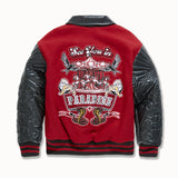 Kids Smoke & Mirrors Varsity Jacket (Bred)