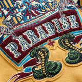 Kids Smoke & Mirrors Varsity Jacket (Mustard)