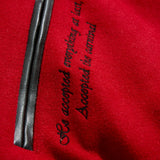 Smoke & Mirrors Varsity Jacket (Bred)
