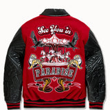 Smoke & Mirrors Varsity Jacket (Bred)