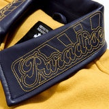 Smoke & Mirrors Varsity Jacket (Mustard)