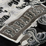 Smoke & Mirrors Varsity Jacket (Noir)