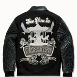 Smoke & Mirrors Varsity Jacket (Noir)