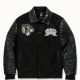 Smoke & Mirrors Varsity Jacket (Noir)
