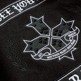 Kids Eternal Varsity Jacket (Black)