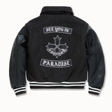 Kids Eternal Varsity Jacket (Black)