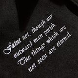 Eternal Varsity Jacket (Black)