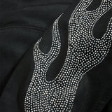 Eternal Flame Hooded Work Jacket (Black)