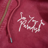 Eternal Flame Hooded Work Jacket (Brick)