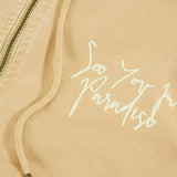 Eternal Flame Hooded Work Jacket (Cream)