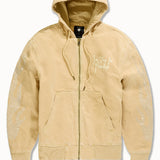Eternal Flame Hooded Work Jacket (Cream)