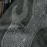 Eternal Flame Hooded Work Jacket (Vintage Charcoal)