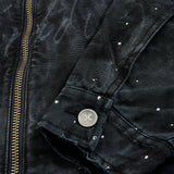 Ashes to Ashes Hooded Work Jacket (Vintage Black)