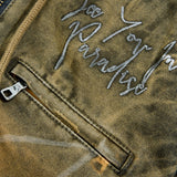 Ashes to Ashes Hooded Work Jacket (Vintage Wheat)