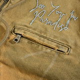 Ashes to Ashes Hooded Work Jacket (Wheat)