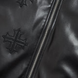 Inferno Full Zip Bomber Jacket (Black)