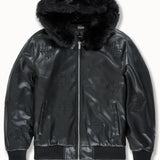 Inferno Full Zip Bomber Jacket (Black)