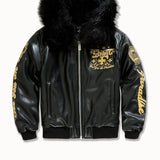 Kids Da Bronx Bomber Jacket (Black)