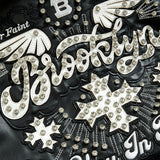 Kids Crooklyn Hooded Bomber Jacket (Black)