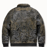 Immortal Full Zip Bomber Jacket (Black)