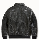 Immortal Full Zip Bomber Jacket (Noir)