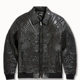 Immortal Full Zip Bomber Jacket (Noir)