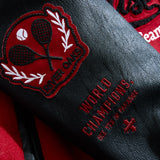 Kids Paradise Team Varsity Jacket (Red)