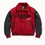 Kids Paradise Team Varsity Jacket (Red)
