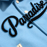 Kids Paradise Team Varsity Jacket (Sky Blue)