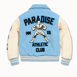 Kids Paradise Team Varsity Jacket (Sky Blue)