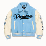 Kids Paradise Team Varsity Jacket (Sky Blue)
