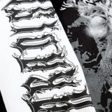 Heavy Metal Waffle Thermal T-Shirt (Black)